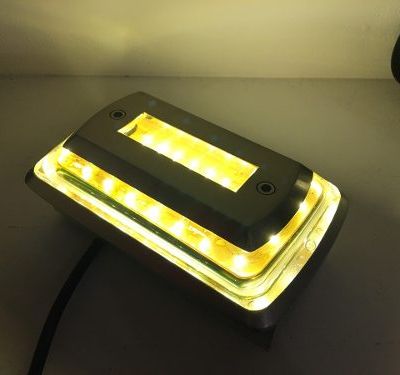 Embutido De Piso Led 26 Para Señalizacion Vehiculo Auto 220v