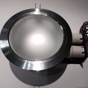 Embutido De Techo Aluminio  2 X E27  Led O Bajo Consumo