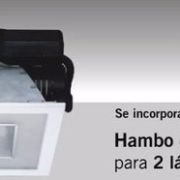 Embutido Idea Hambo Tc-del 2x26w Blanco Mate Grande