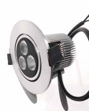 Spot Embutido Tri Led Bolt 3x1w Alta Potencia Blanco Frio