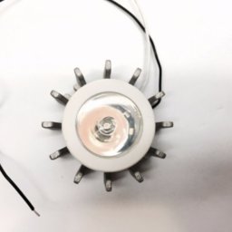 Aplique De Led 1.2w Calido Disipador Resistente Al Agua