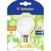 Lampara Gota Led Verbatim 3,5w E14 220v Blanco Calido