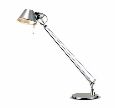 Lampara De Mesa Aluminio Tipo Tolomeo Apto Led