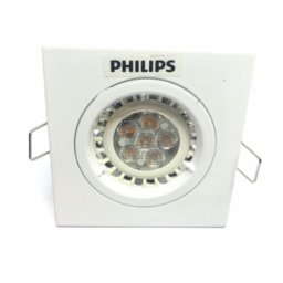 Spot Embutido Philips Cuadrado Blanco Apto Led Gu10 220v