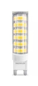 Lampara Bipin Led G9 220v 6w Luz Calida Macroled