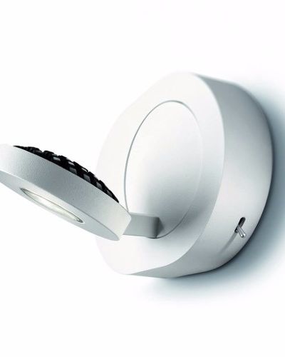 Philips Oficial Aplique De Pared Led Ledino Color Blanco