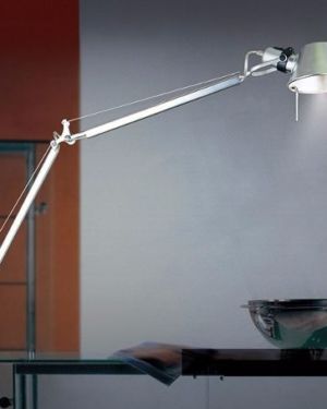 Lampara De Tablero Color Negro Tipo Tolomeo Apto Led