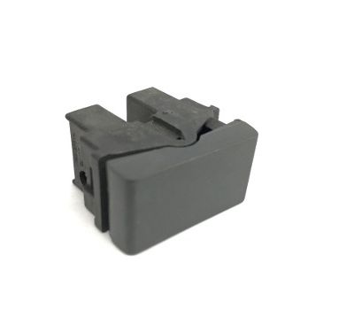 Interruptor Sica Habitat 1 Punto Graphite Negro