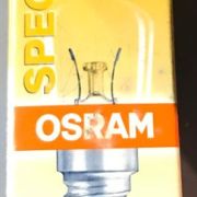 Pack X 400 Lamparas Osram Clara Perfume Mignon 25w E14