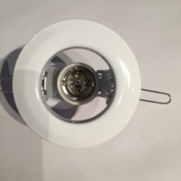 Spot Embutido Blanco Incluye Lampara Dicroica 50w E27 220v