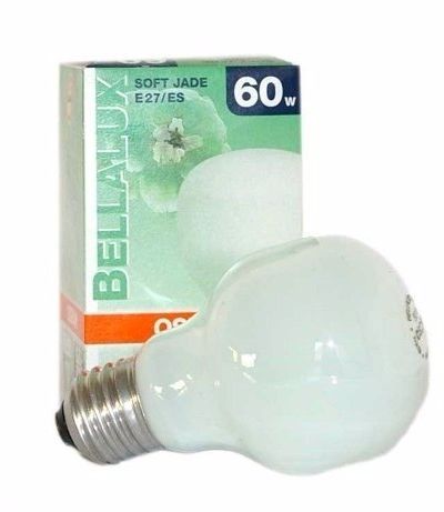 Lampara Osram Bellalux Soft Jade 60w E27 Rosca Comun