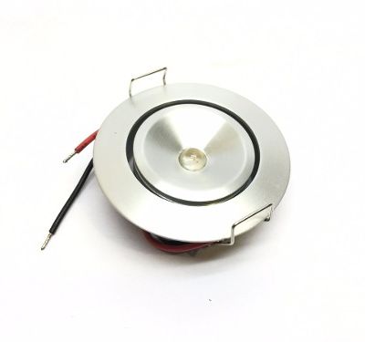 Spot Mini Embutido De Techo Led 1.2w Calido Aluminio