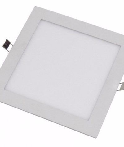 Panel Led 24w Cuadrado De Embutir Blanco Calido 220v