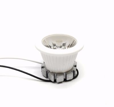 Chip De Led 1.2w Alta Potencia Calido Con Disipador P1