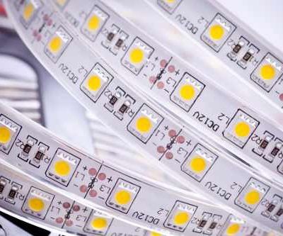 Tira De Leds Alta Potencia Blanco Calido 12v 2 Metros