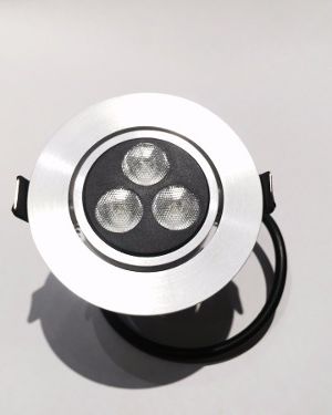 Spot Embutido Tri Led Bolt 3x1w Alta Potencia Blanco Frio