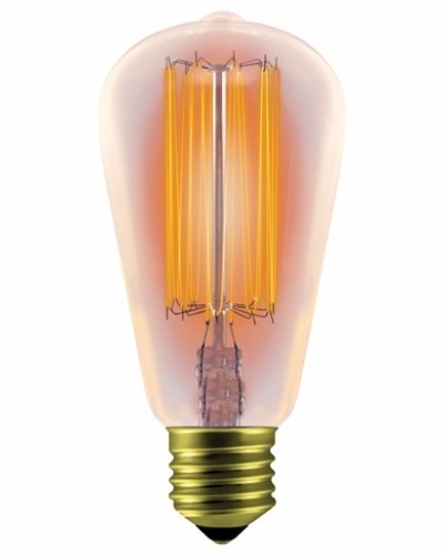 Bombilla LED Filamento vintage 6W E27 ST64 . Tenemos lamparas vintage