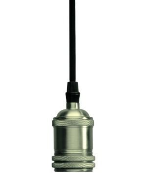 Colgante Vintage Bronce E27 Apto Led