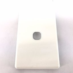 Tapa Tecnova Para 1 Modulo Con Bastidor Blanco Q31