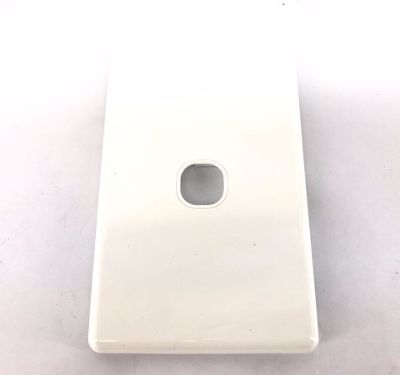 Tapa Tecnova Para 1 Modulo Con Bastidor Blanco Q31