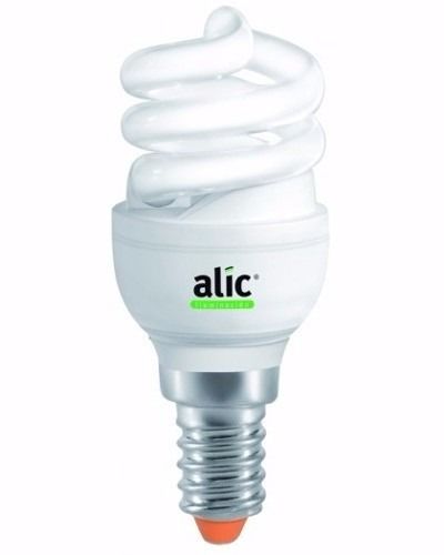 Pack X 10 Lamp Bajo Consumo Espiral Alic 9w E14 220v