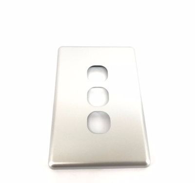 Tapa Tecnova Color 3 Modulo Aluminio Sq33t-al