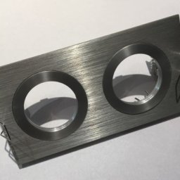 Embutido Rectangular Para Mini Dicro Aluminio