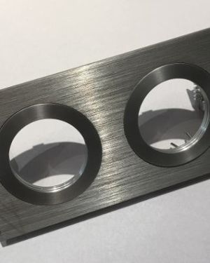 Embutido Rectangular Para Mini Dicro Aluminio