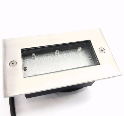 Embutido Pared Fw Led Luz Azul Directo A 220v