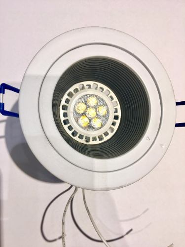 Embutido De Techo Tipo Maxtor Antireflex Para Gu10 Apto Led